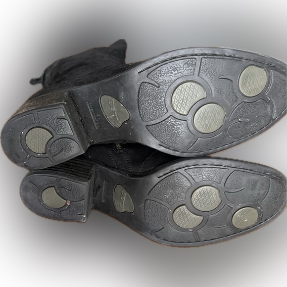 Born Black Suede Boots - Picture 6 of 9